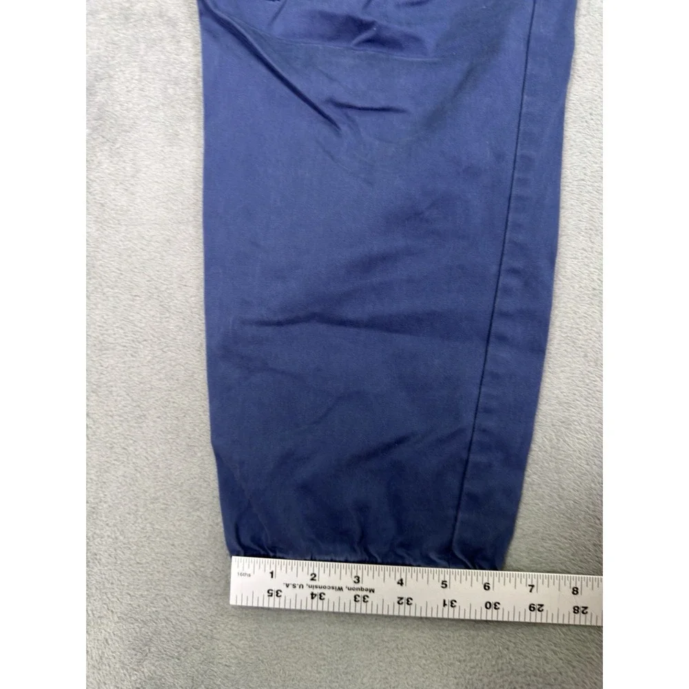 Gap Pants Mens Large Blue Joggers Elastic Waist‎ Drawstring Stretch Pull On
